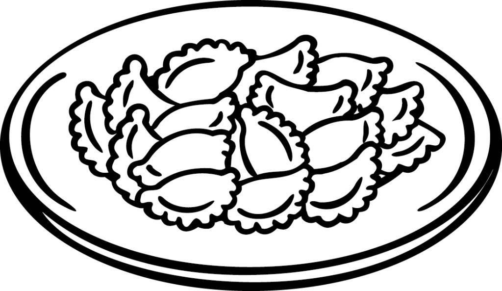 饺子简笔画 饺子简笔画彩色