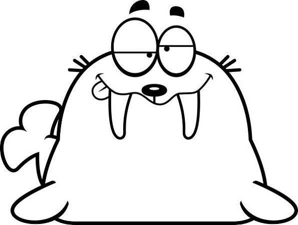 海象简笔画图片大全 海象简笔画图片大全大图