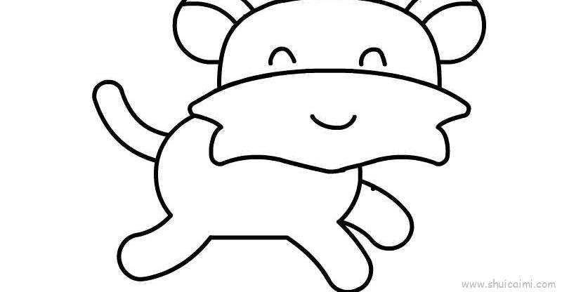 小老虎教程儿童画怎么画 小老虎教程简笔画图片