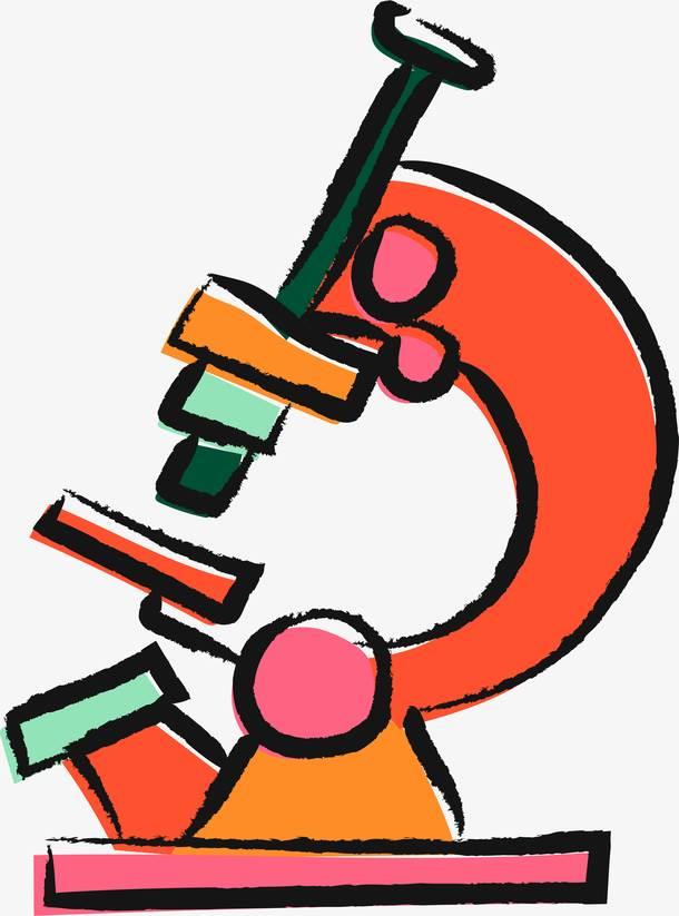 显微镜简笔画 显微镜简笔画结构图