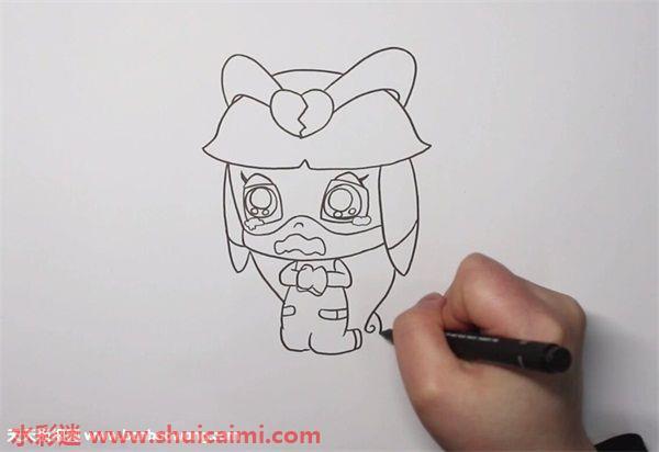 伤心超人怎么画 伤心超人简笔画漂亮彩色