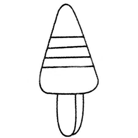 冰激凌简笔画 冰激凌简笔画简单又漂亮