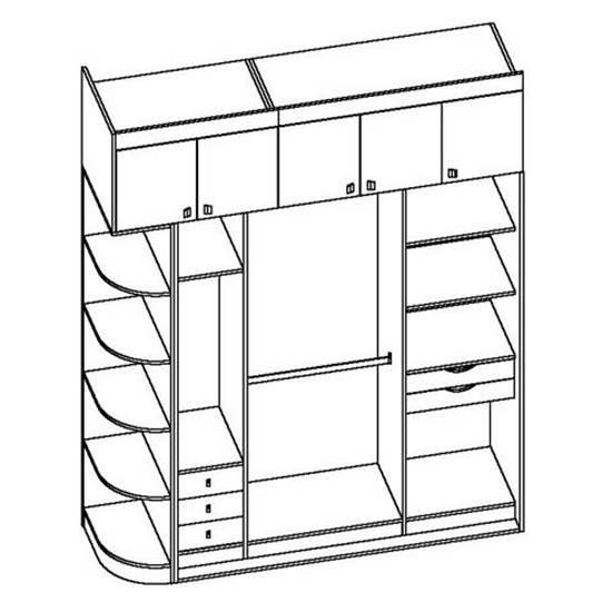 衣柜简笔画 衣柜简笔画图片大全