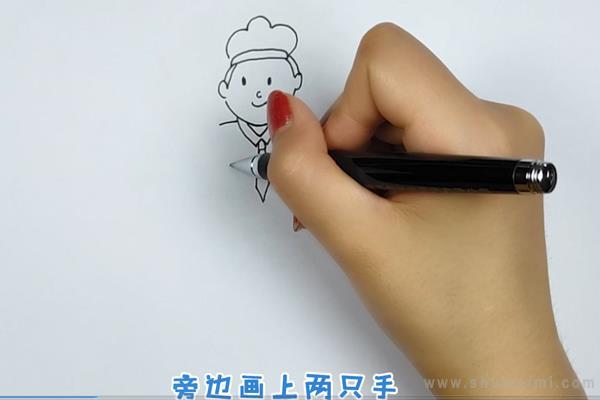 警察简笔画怎么画 警察简笔画图片