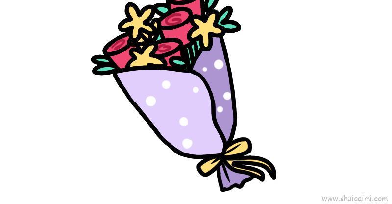 情人节礼物儿童画怎么画 情人节礼物简笔画画法