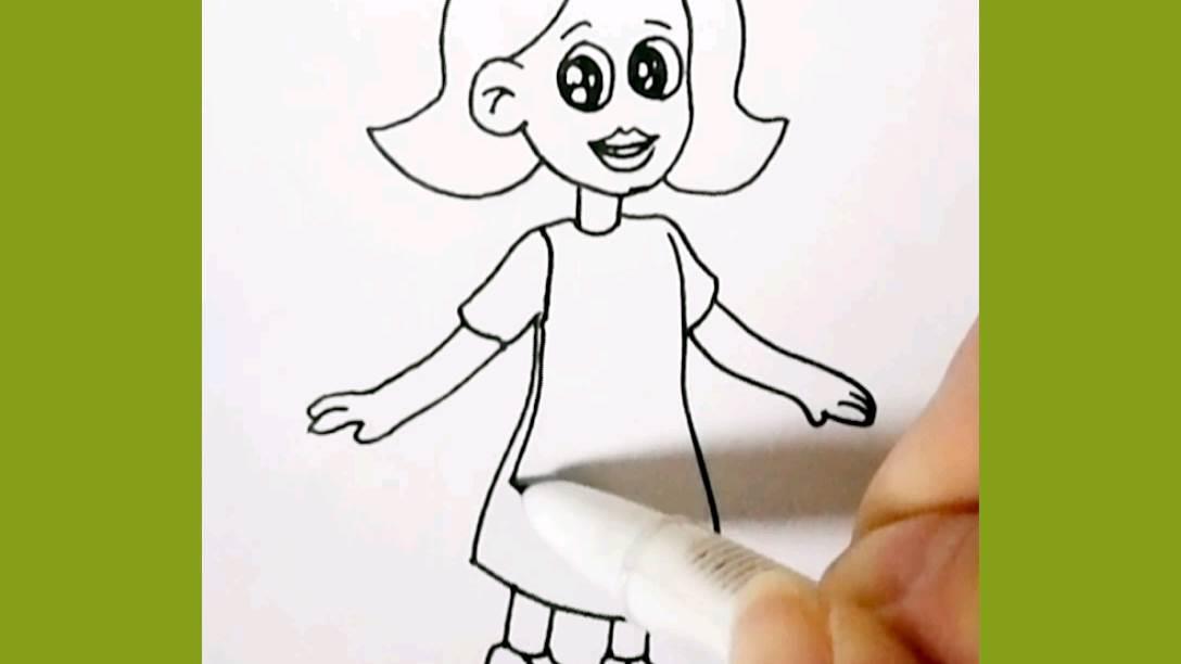 妈妈的简笔画 妈妈的简笔画图片大全