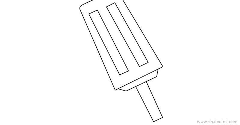 冰棒儿童画怎么画 冰棒简笔画简单又好看