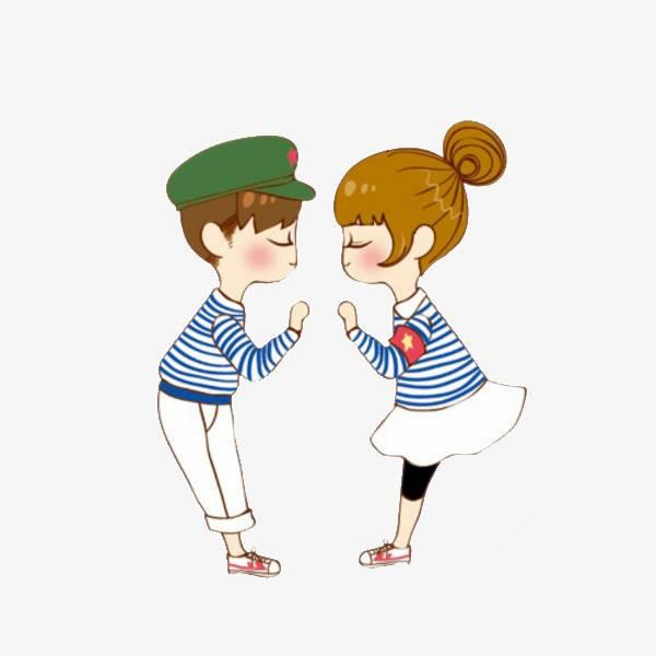 小人简笔画一男一女 小人简笔画一男一女可爱