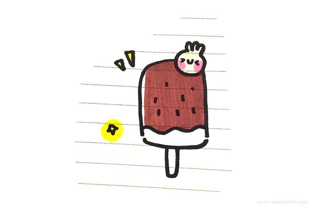夏天的感觉怎么画