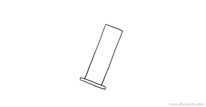 针头一步一步儿童画怎么画 针头一步一步简笔画好看