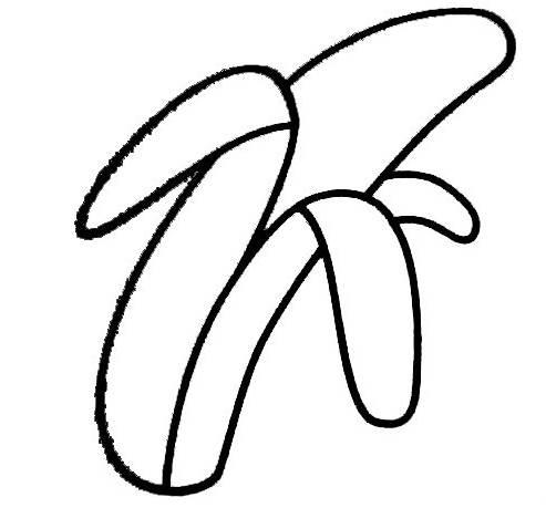 香蕉简笔画图片大全 香蕉简笔画图片大全彩色