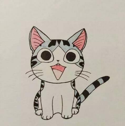小动物简笔画大全可爱 小动物简笔画大全可爱带颜色
