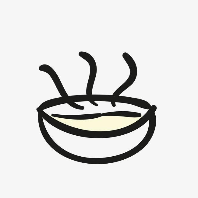 碗的简笔画 盘子的简笔画