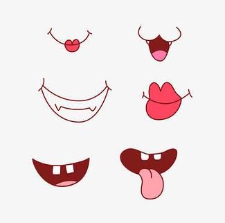 嘴唇的简笔画图片大全 嘴唇的简笔画图片大全大图