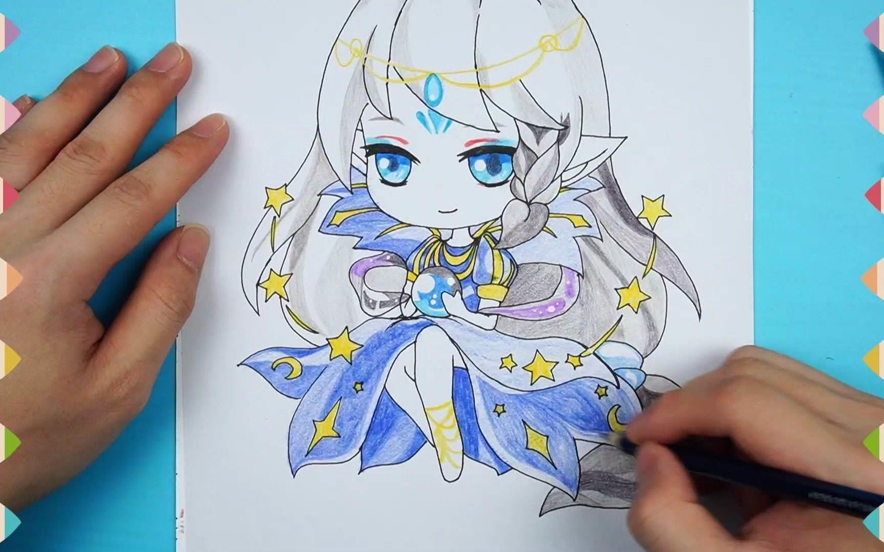 花神简笔画 花神简笔画大全