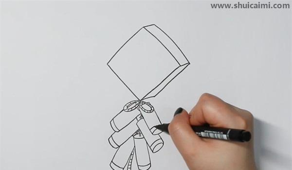 一串鞭炮简笔画怎么画 一串鞭炮简笔画好看