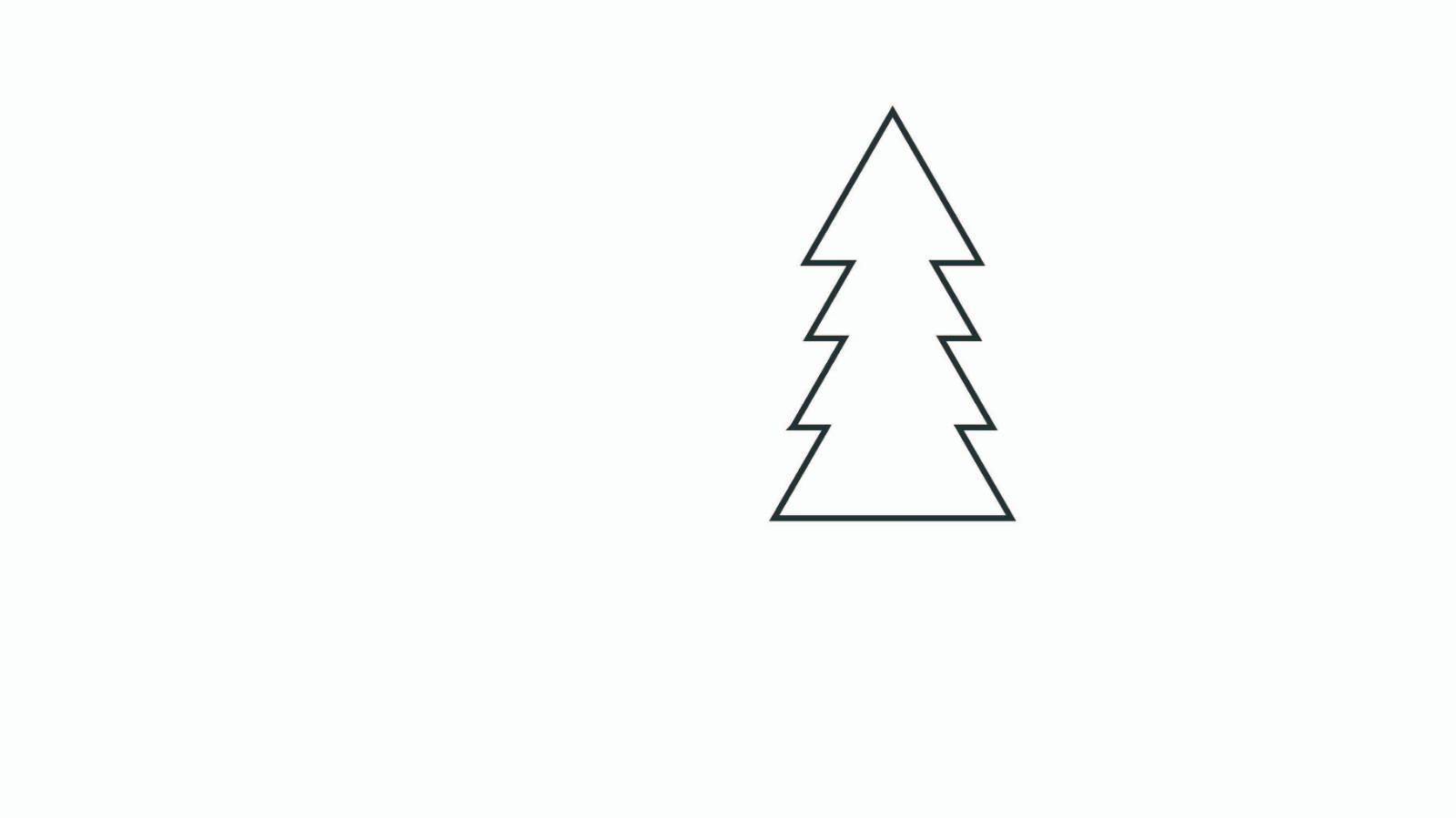 树林简笔画怎么画 树林简笔画图片大全