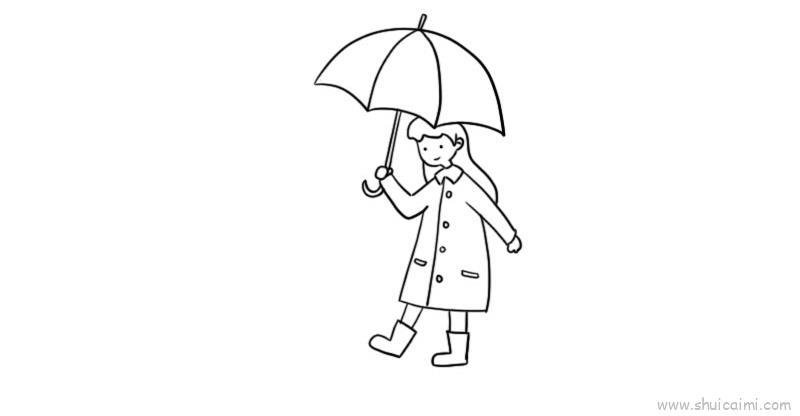 谷雨儿童画怎么画 谷雨简笔画顺序