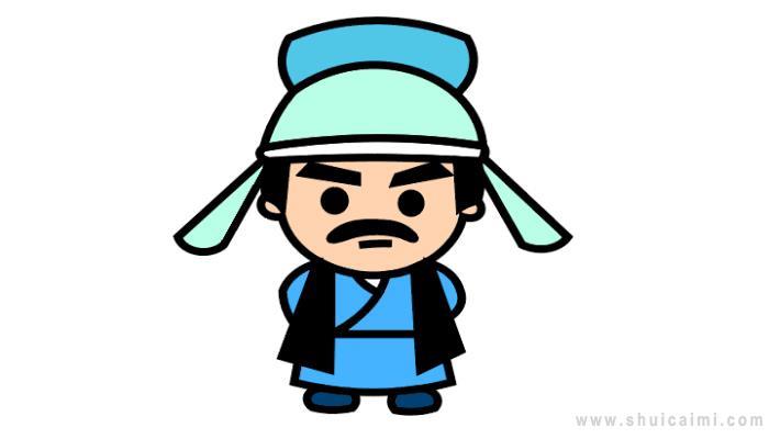 水浒传人物简笔画怎么画 水浒传人物简笔画图片