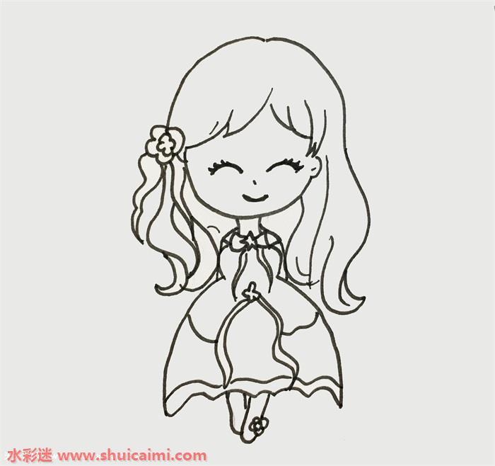 奇迹暖暖怎么画 奇迹暖暖简笔画画法