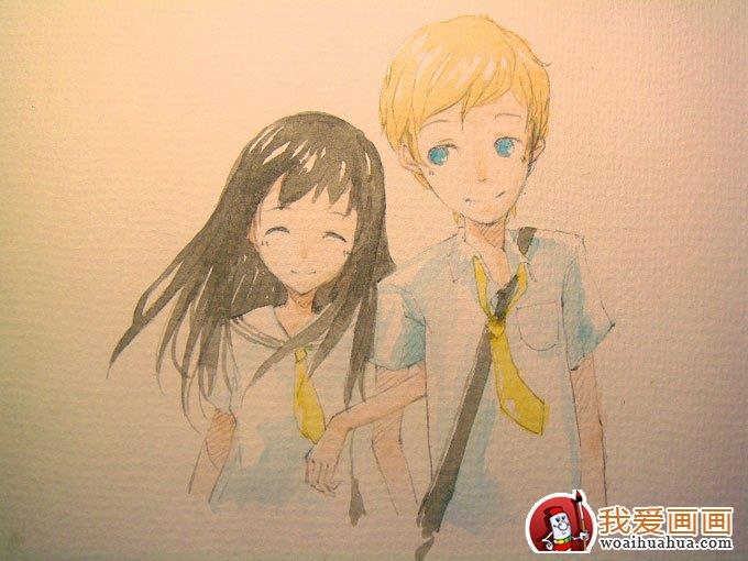 卡通人物水彩画的简单简笔画怎么画 卡通人物水彩画的简单简笔画简单又好看