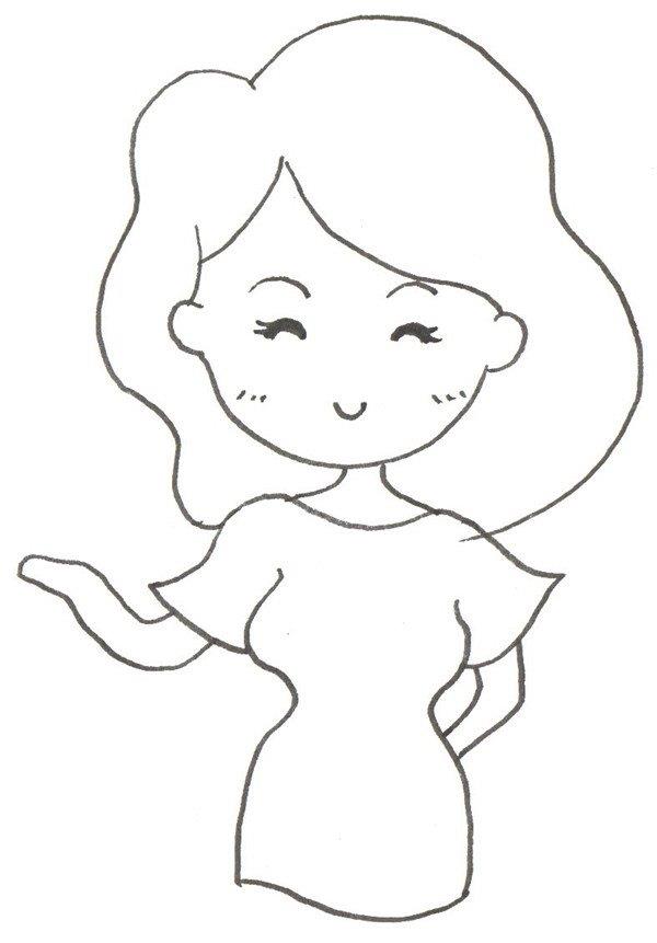 我们这一家简笔画怎么画 我们这一家简笔画画法