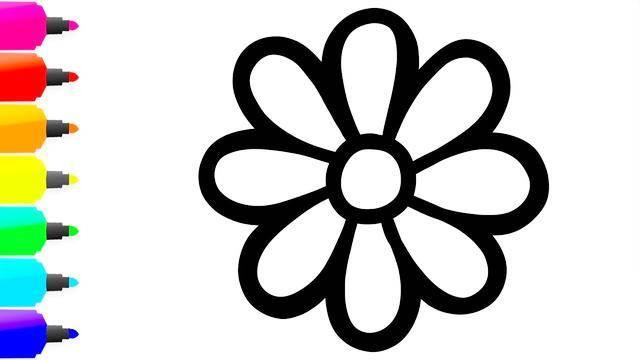 花简笔画 花简笔画图片大全