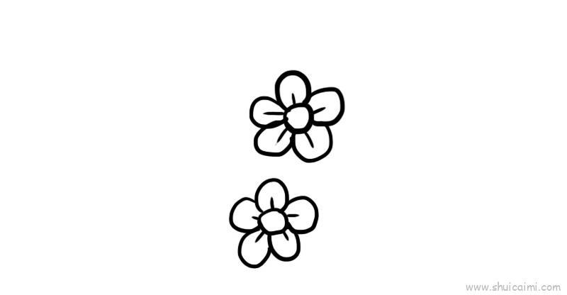 梅花树枝儿童画怎么画 梅花树枝简笔画简单又好看