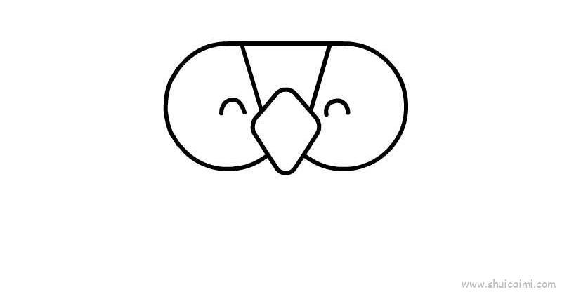 猫头鹰儿童画怎么画 猫头鹰简笔画简单又好看