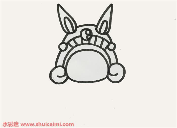 兔儿爷怎么画 兔儿爷简笔画简单步骤画法