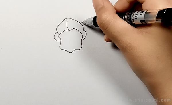 奶奶简笔画怎么画 奶奶简笔画图片大全