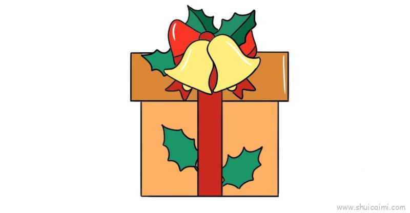 圣诞礼物儿童画怎么画 圣诞礼物简笔画图片