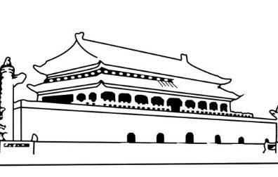 建筑简笔画 建筑简笔画幼儿园