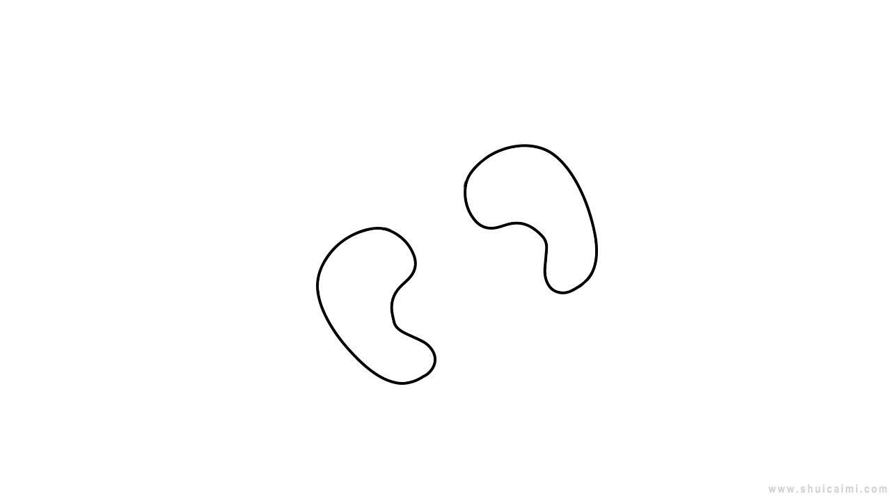 小脚印简笔画怎么画 小脚印简笔画好看