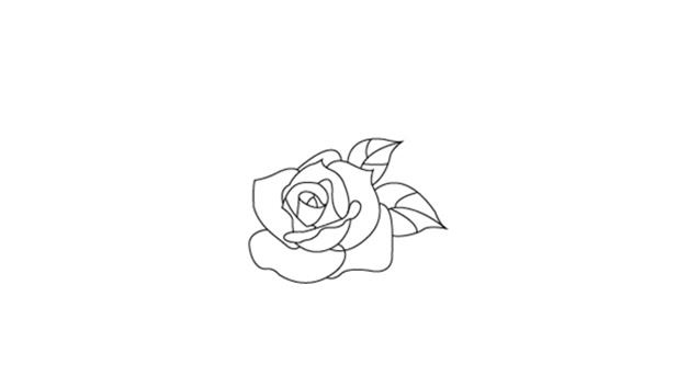 月季花简笔画怎么画 月季花简笔画简单