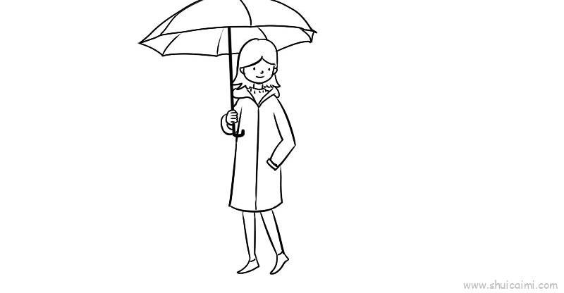 清明时节雨纷纷儿童画怎么画 清明时节雨纷纷简笔画图片大全