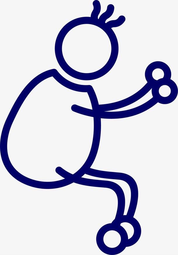 跳远简笔画 跳远简笔画儿童画