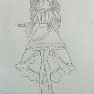 叶罗丽简笔画 叶罗丽简笔画简单又漂亮