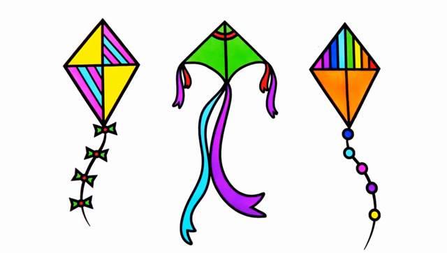 风筝简笔画 风筝简笔画简单又漂亮