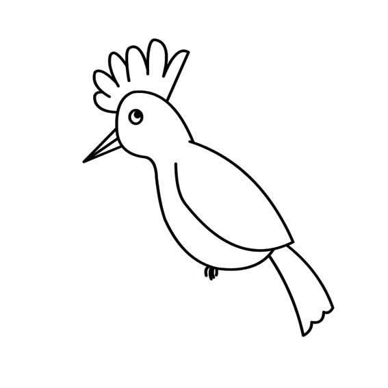 卡通小鸟简笔画图片大全 卡通小鸟简笔画图片大全彩色