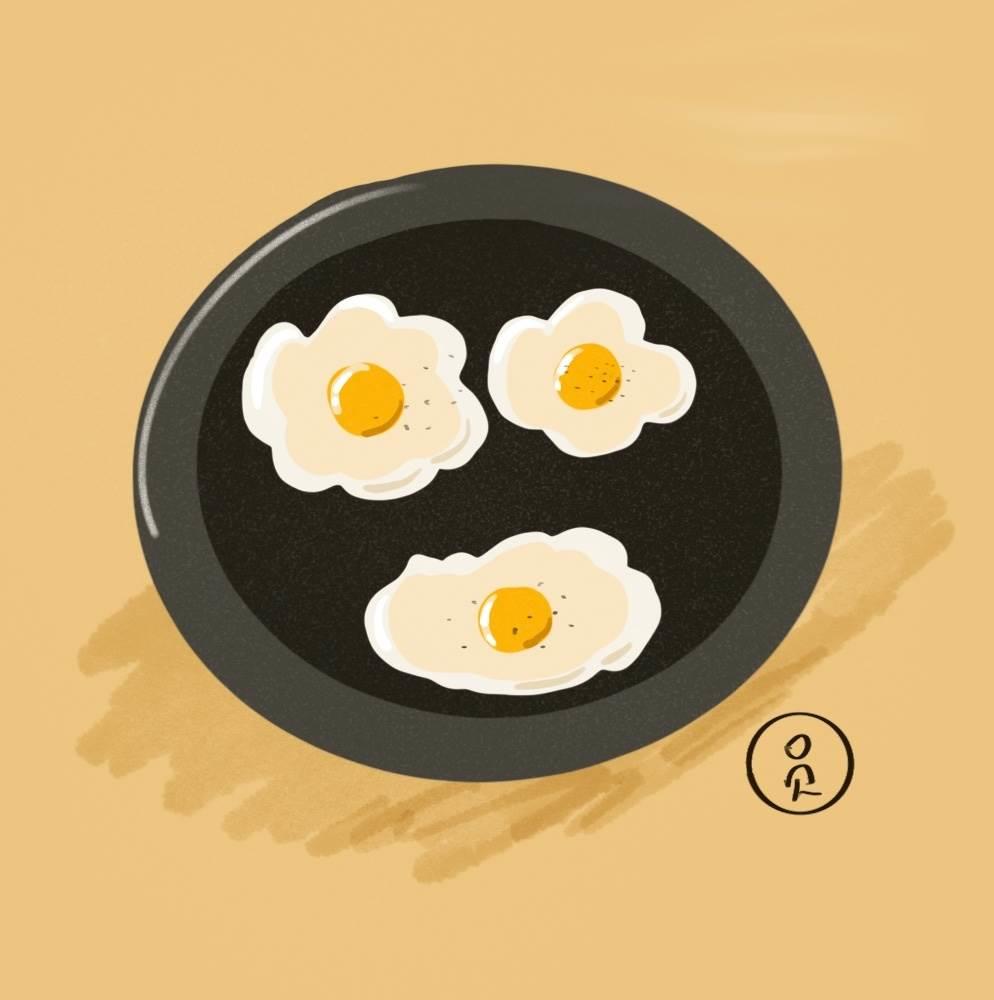 鸡蛋简笔画图片大全 鸡蛋简笔画图片大全彩色可爱