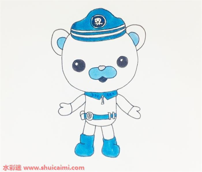 巴克队长怎么画 巴克队长简笔画简单又漂亮