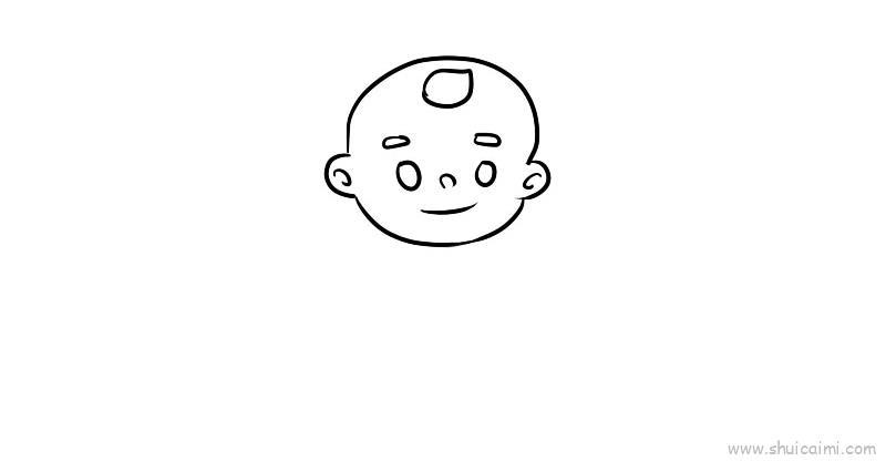 拜年小人教程儿童画怎么画 拜年小人教程简笔画图片大全