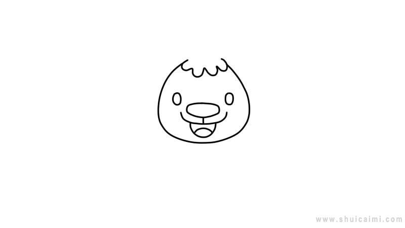 狮子简笔画怎么画 狮子简笔画好看