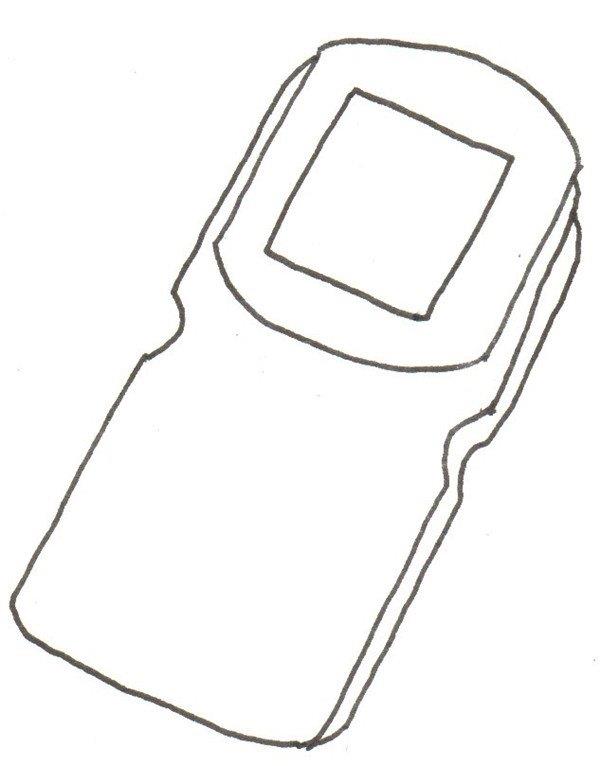 游戏机的简笔画怎么画 游戏机的简笔画好看