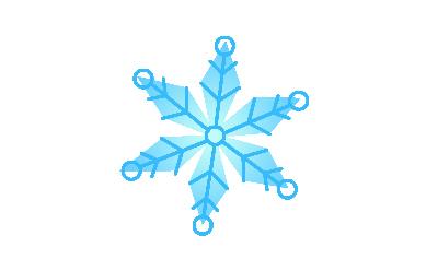雪花的各种画法 简笔画_如何画雪花简笔画步骤