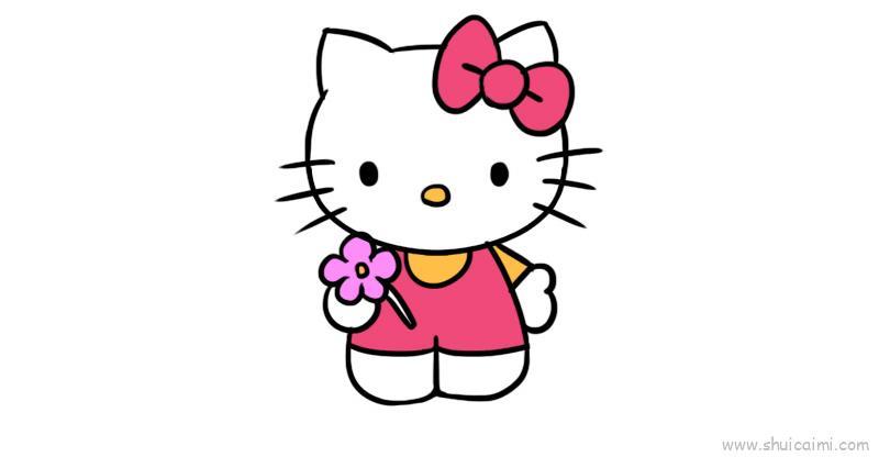 凯蒂猫儿童画怎么画 凯蒂猫简笔画图片大全