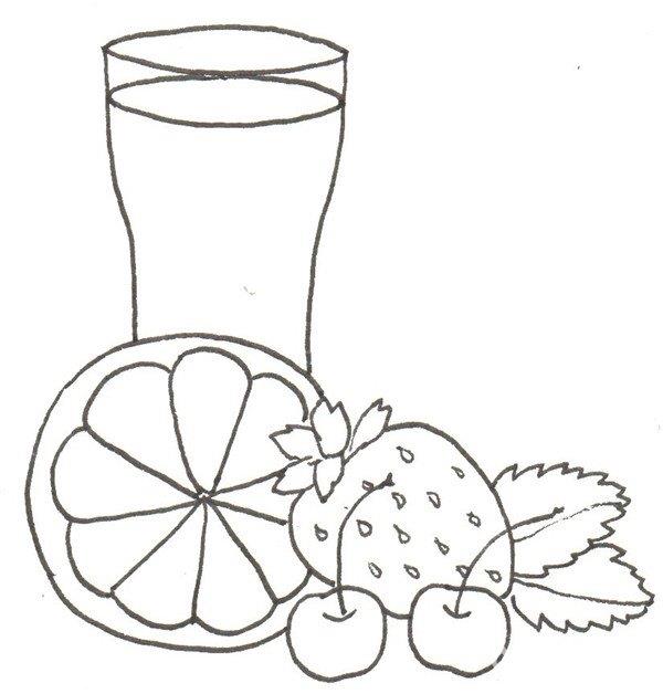 水果大杂烩的简笔画怎么画 水果大杂烩的简笔画图片大全