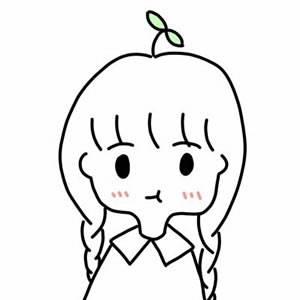 女孩简笔画漂亮可爱 劳动女孩简笔画漂亮可爱