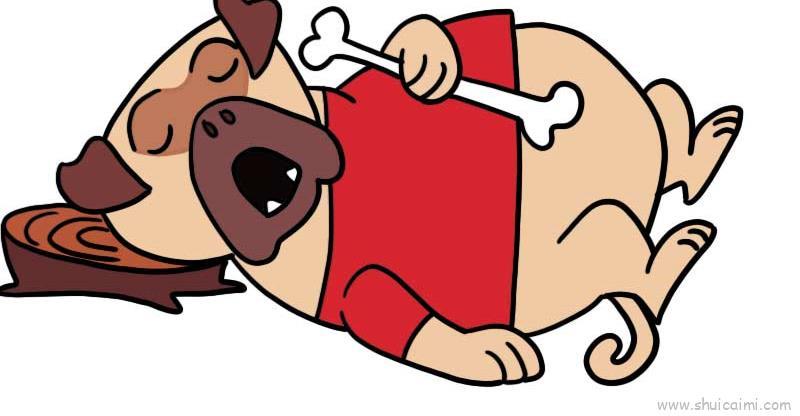 贪睡儿童画怎么画 贪睡简笔画简单又好看